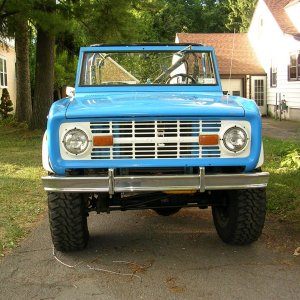 Front of my 1973 BRonco