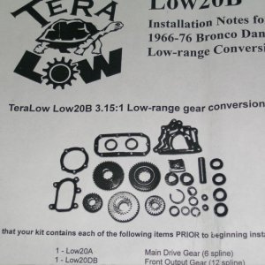Tera low contents